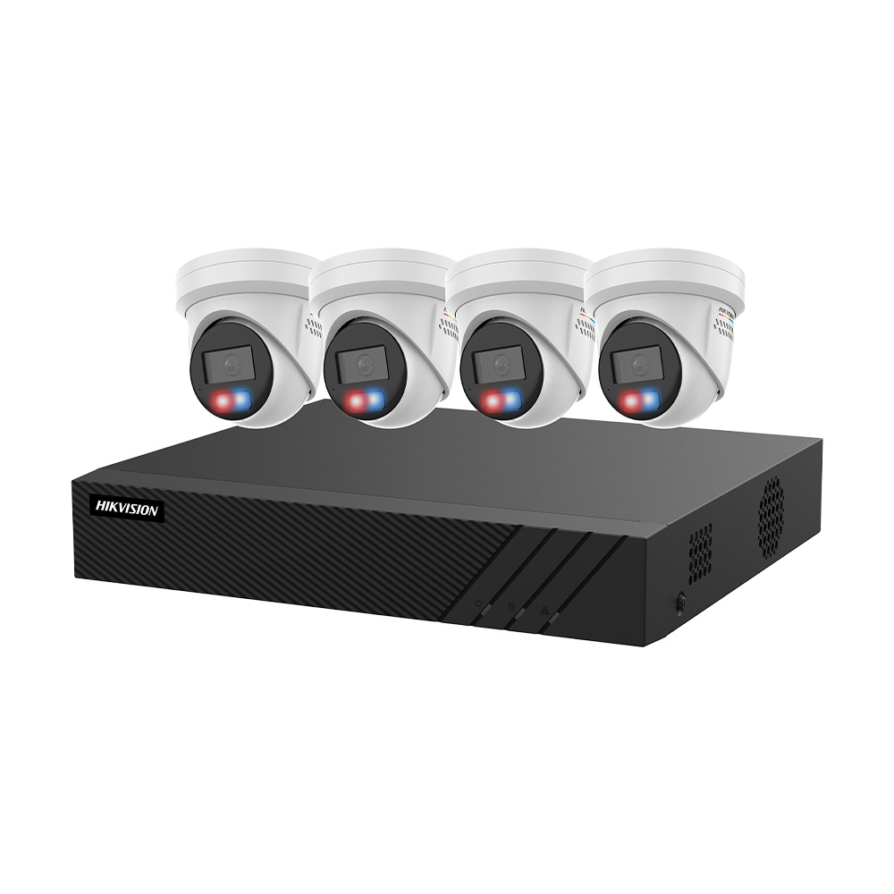 Hikvision EKI-K41TT44C3 4-Channel 4MP ColorVu 3.0 NVR Kit